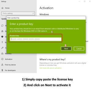 Windows 10 Pro License Key